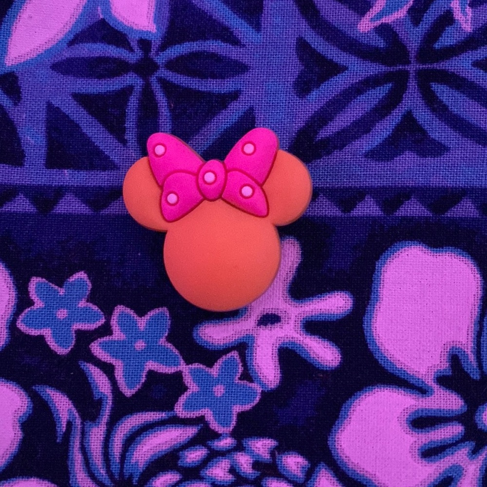 COPY - Minny Mouse Croc Charms